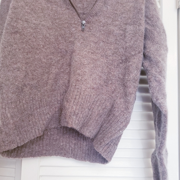 Madewell Quarter Zip Sweater M - Picture 2 of 10